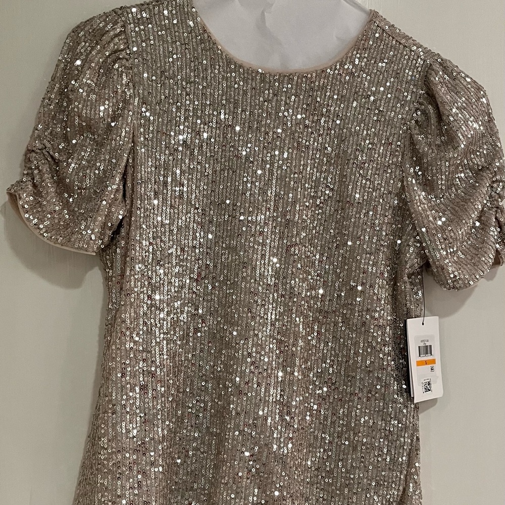 Sequin Embellished Women's Top